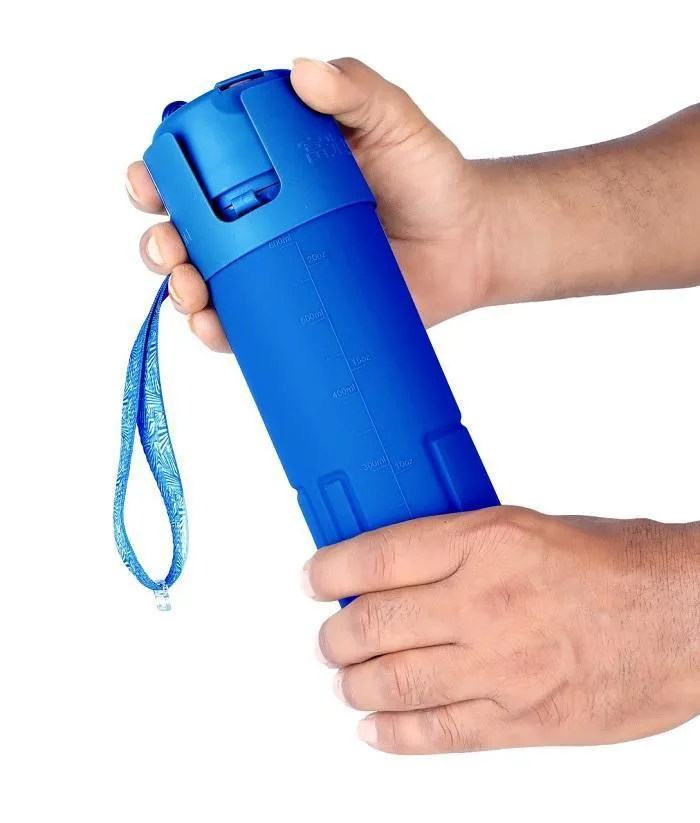 0326 Silicone Collapsible/Foldable Water Bottle