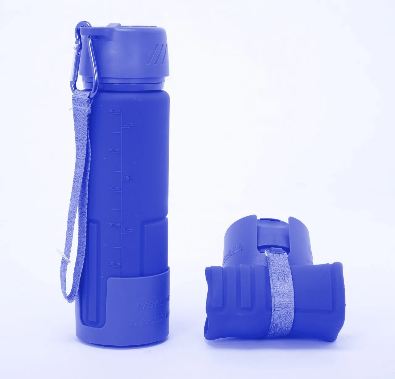 0326 Silicone Collapsible/Foldable Water Bottle