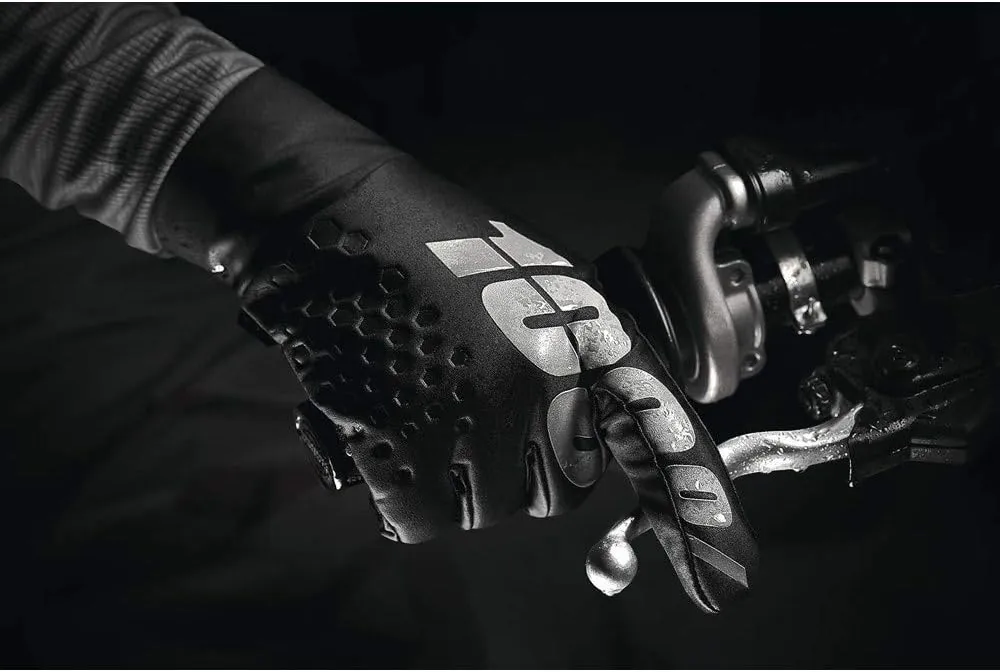 100% BRISKER Youth Cold Weather Motocross & Mountain Bike Gloves - Warm Winter MTB & MX Powersport Racing Protective Gear