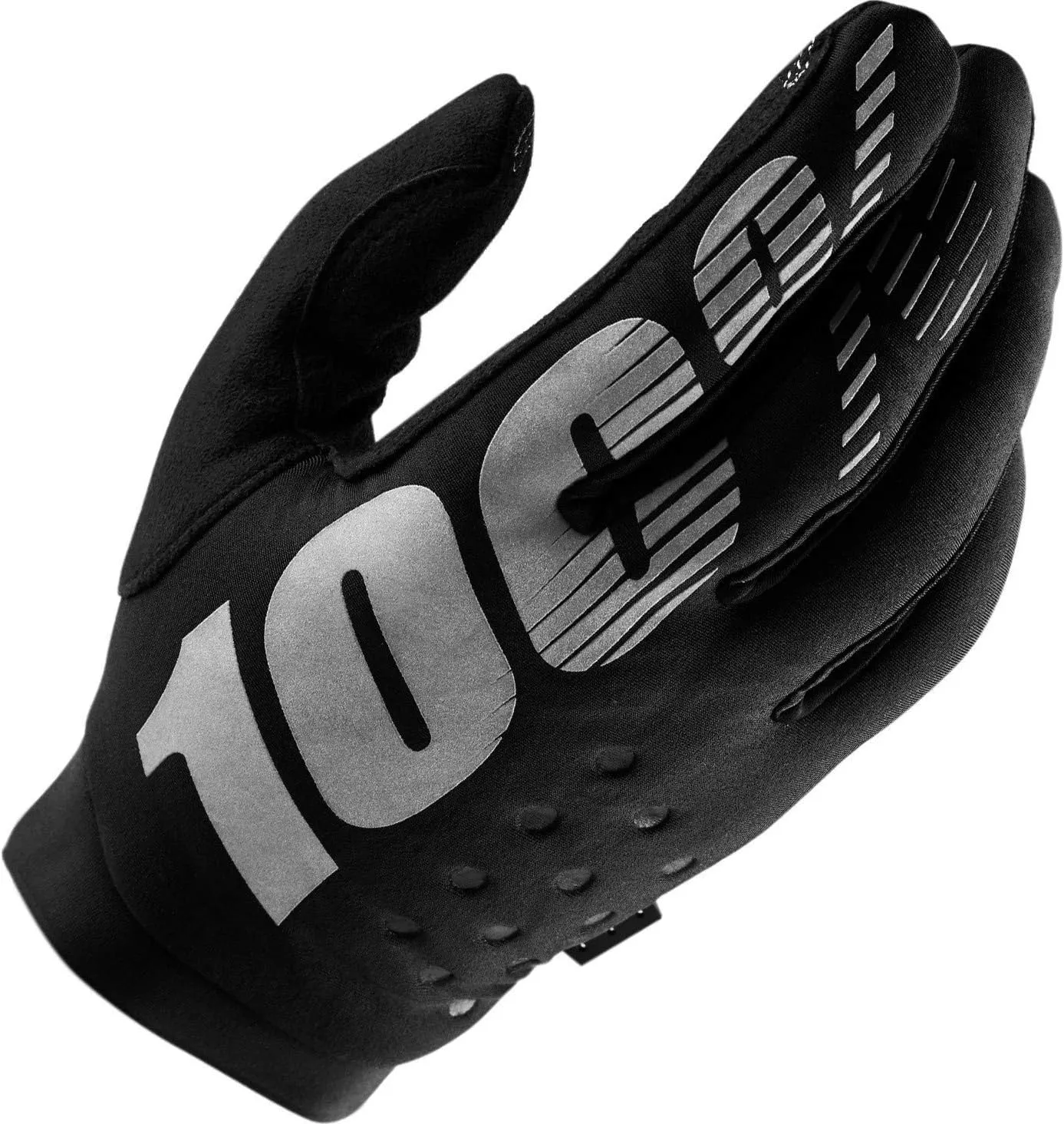 100% BRISKER Youth Cold Weather Motocross & Mountain Bike Gloves - Warm Winter MTB & MX Powersport Racing Protective Gear