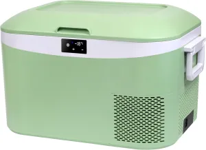 12 Volt Refrigerator Portable Car Freezer 13.5 Quart (12.8 Liter) Compressor Cooler 12V/24V DC 110～240 Volt AC for Truck Van RV Camper SUV Boat Travel Camping Road Trips Tailgating -18℃~ 15℃