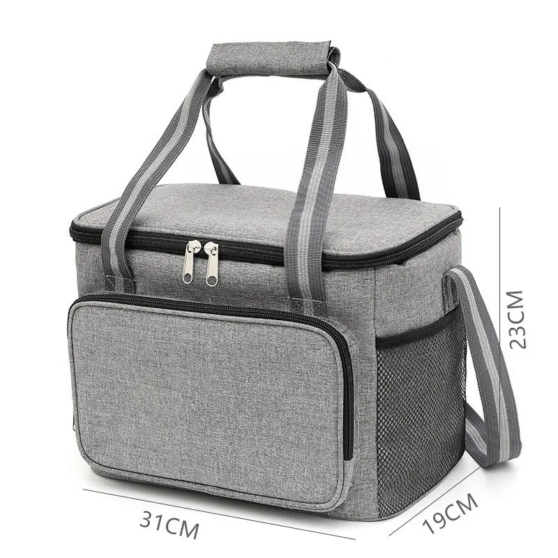 15L Insulated thermal cooler lunch bags(D)