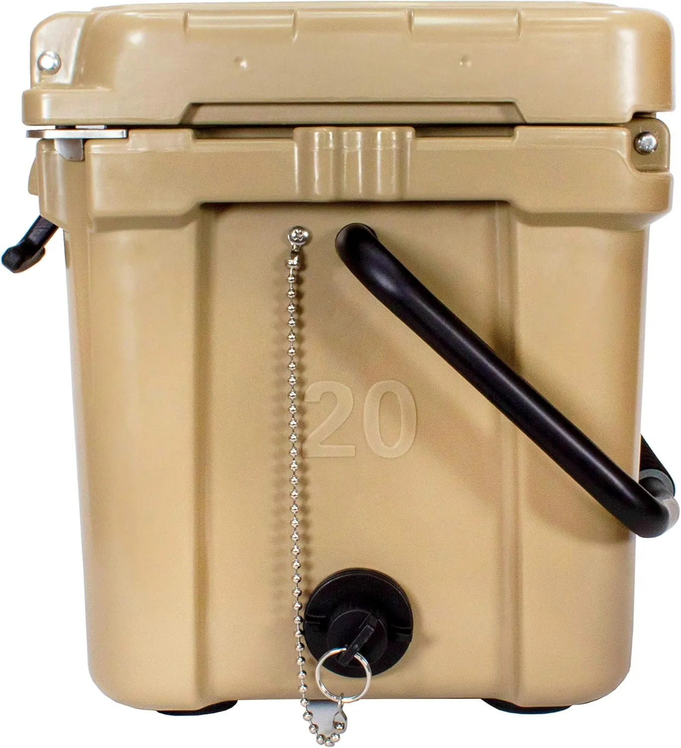 20 Quart Ice Chest Heavy Duty High Performance Roto-Molded Commercial Grade Insulated Cooler