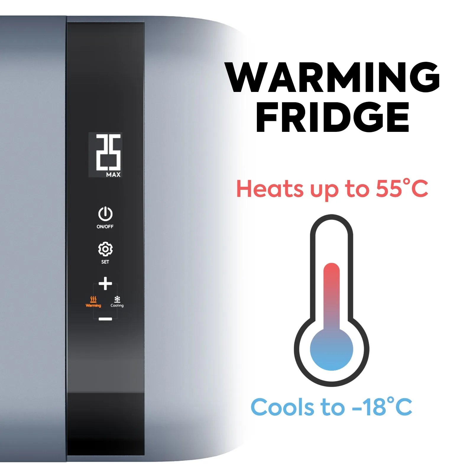 21QT GO20H Grey Portable Freezer Cooler & Warmer | Exclusive for Canada