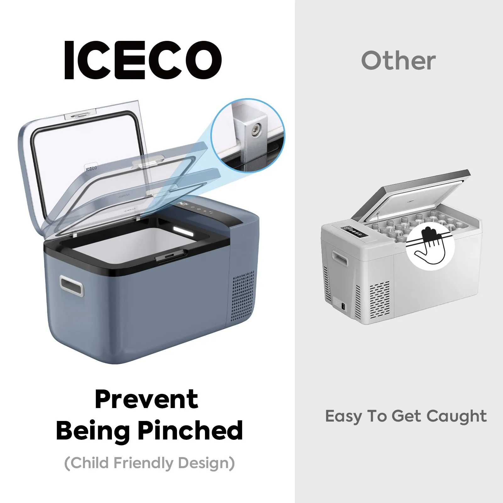 21QT GO20H Grey Portable Freezer Cooler & Warmer | Exclusive for Canada