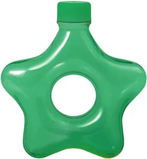 24oz Star Water Bottle, BPA Free, Wristband Water Bottle,for Travel Sports Camping Gym Outdoor (Green)