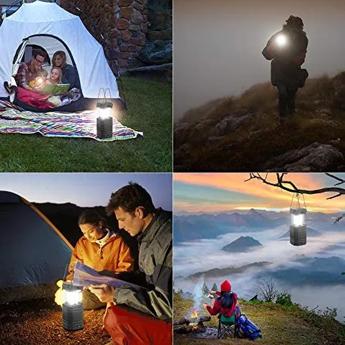 3000 Large Capacity Hand Crank Solar Camping Lantern