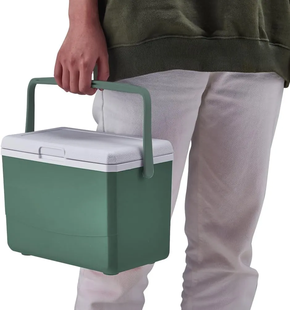 3L Insulated Portable Cooler - Compact Classic Series Leakproof Hard Cooler with 3-Day Ice Retention, Mini Outdoor Cooler for Picnics, Day Trips & Car Camping (Lightweight & BPA-Free)