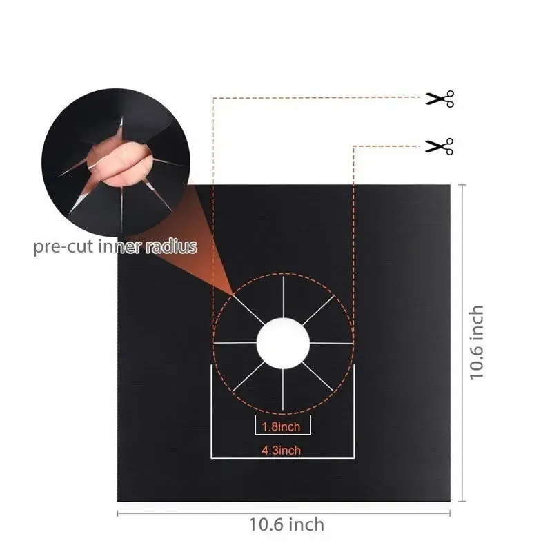 4-Piece Stove Protector Set