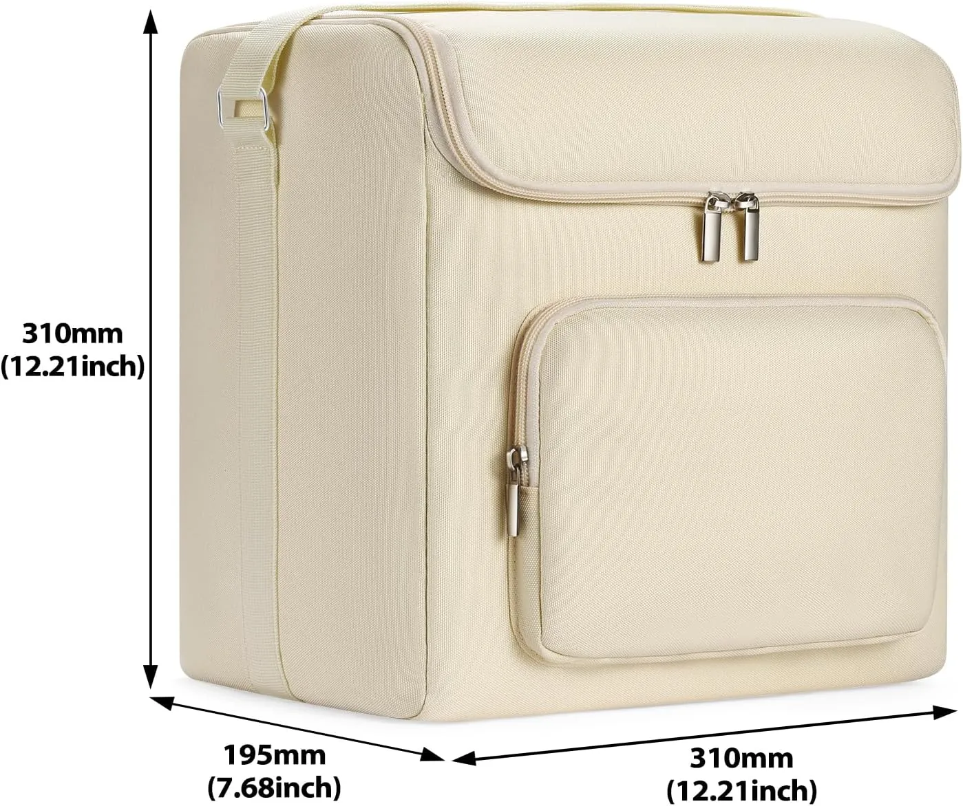 4L/6 Cans Mini Fridge Travel Case Bag for Frigidaire EFMIS129 Compact Refrigerators,for AstroAI Mini Fridge,for Cooluli Mini Fridge,for Skincare Fridge