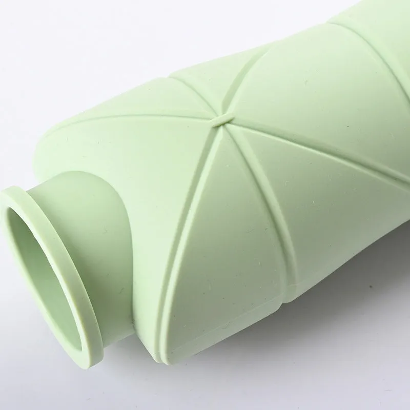 600ml Collapsible Silicone Sports Water Bottle