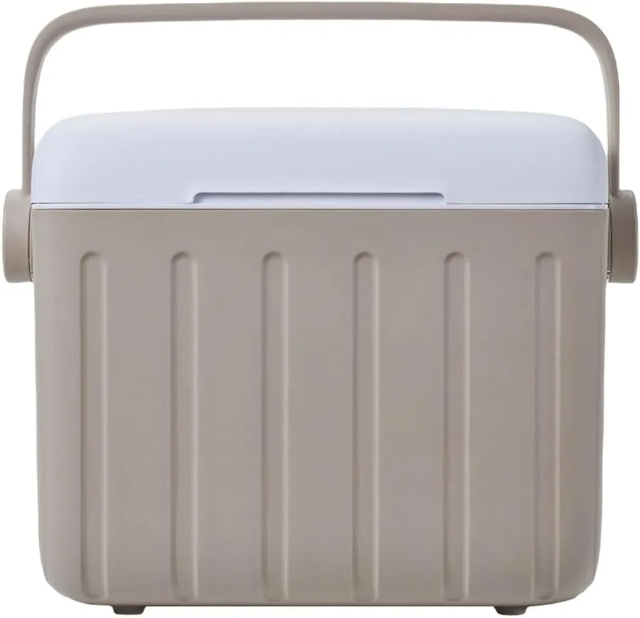 6L Camping Cooler Box Insulated Ice Chest Portable Ice Bucket for Outdoor Use