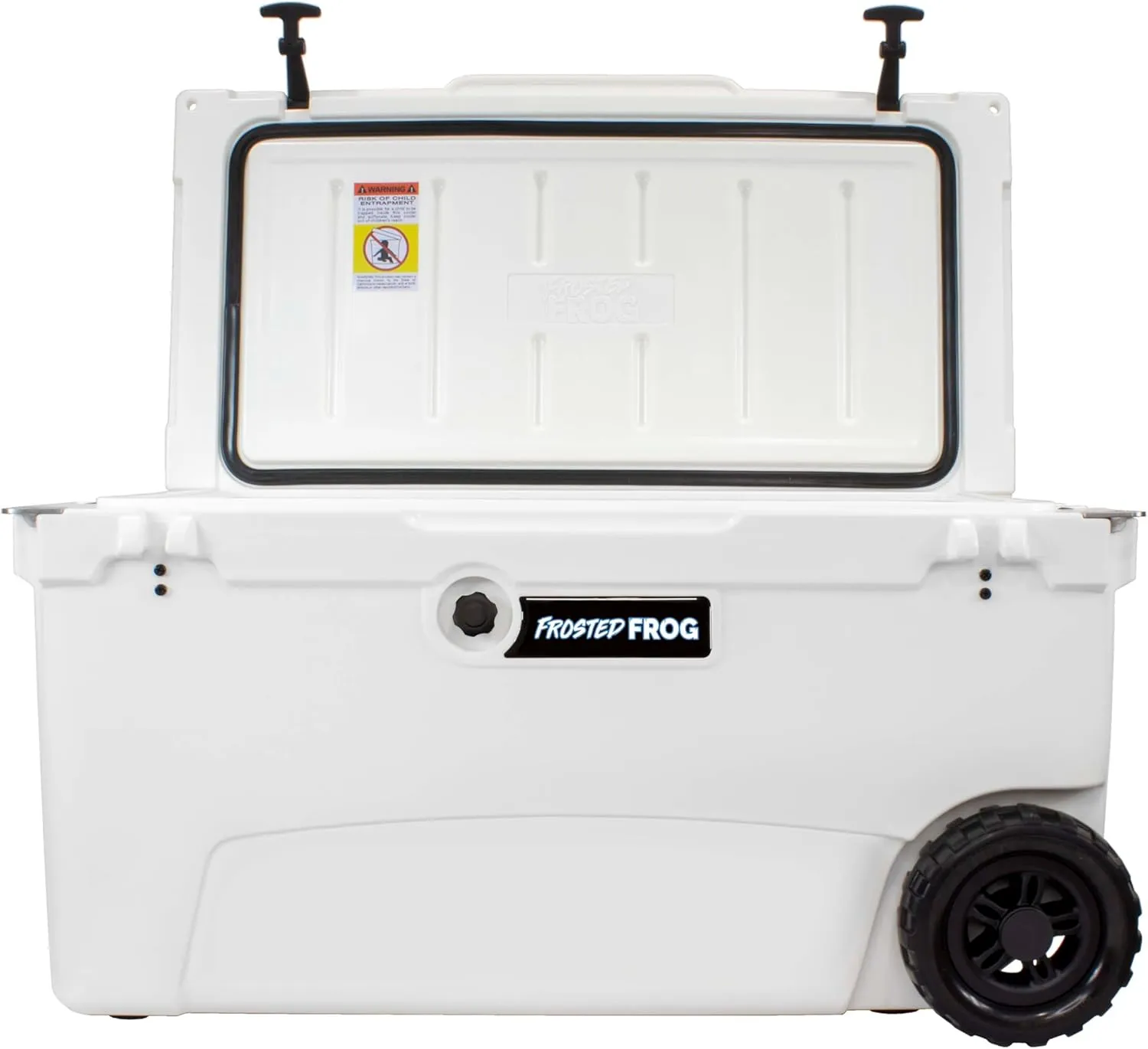 70 Quart Ice Chest Heavy Duty High Performance Roto-Molded Commercial Grade Insulated Cooler with Wheels