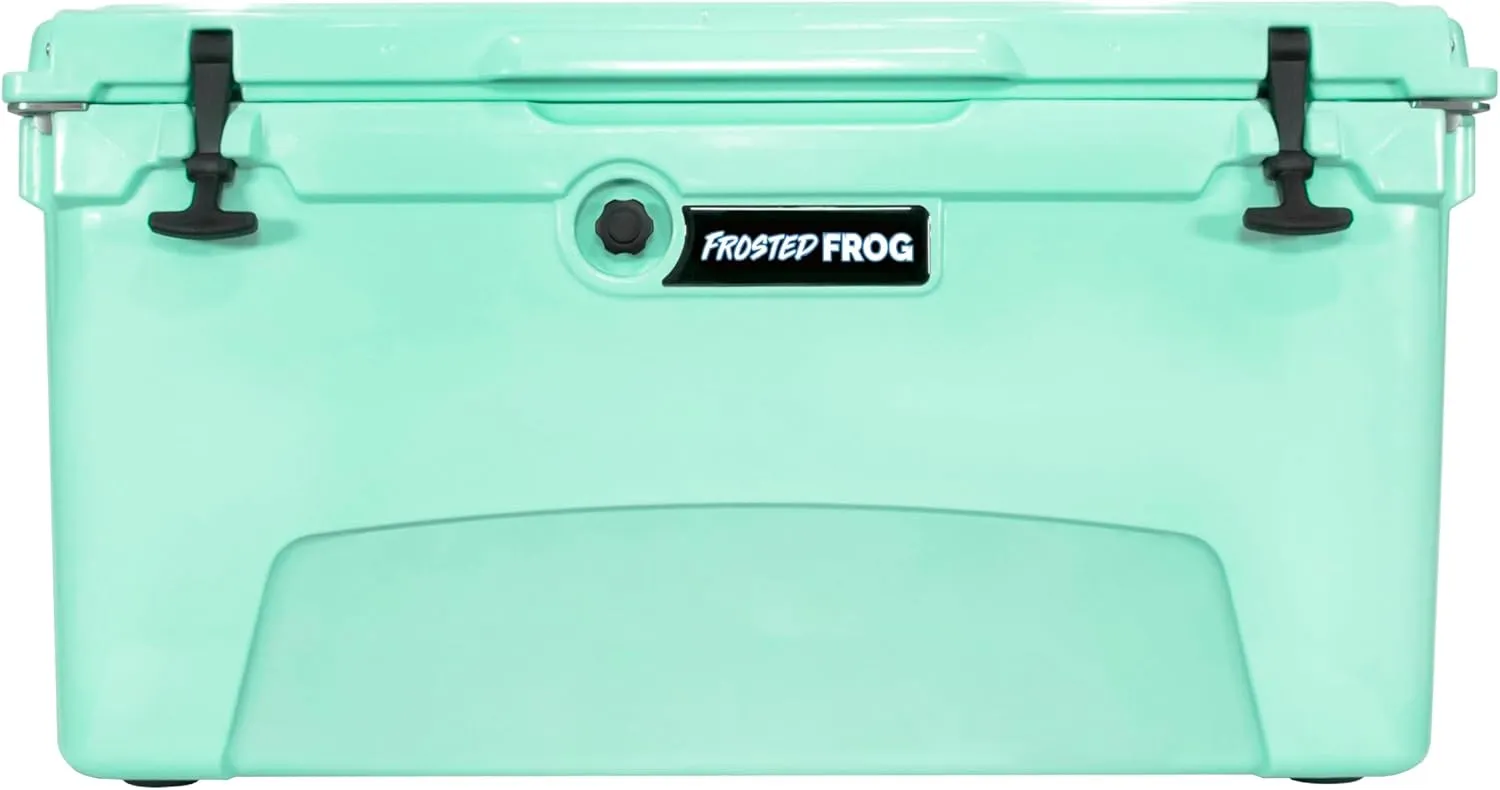 75 Quart Ice Chest Heavy Duty High Performance Roto-Molded Commercial Grade Insulated Cooler