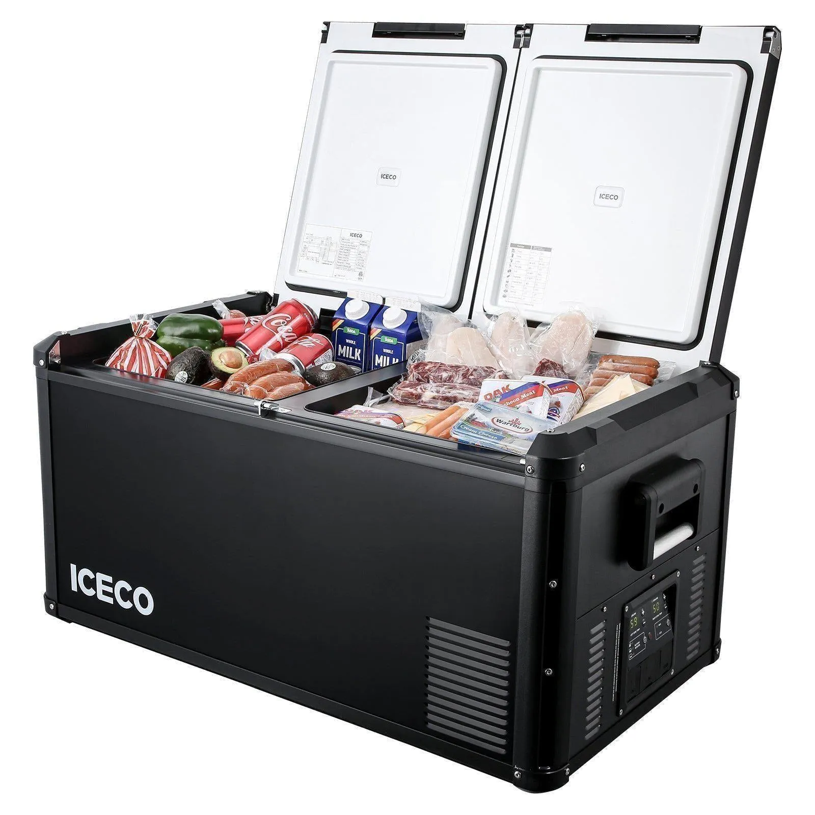 95QT VL90ProD Dual Zone RV 12 volt Fridge Freezer | ICECO