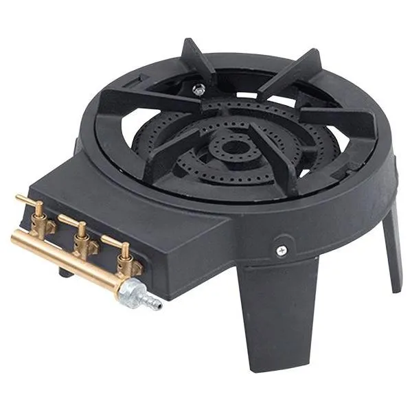 9kW Triple burner cast iron boiling ring and gas stove ECA-GB17