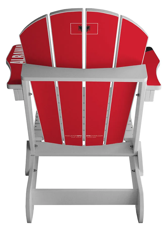 Albania Flag Complete Custom with personalized name and number Chair