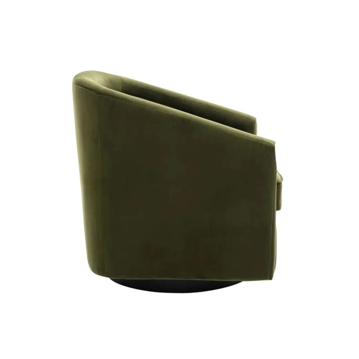 Annalee Upholstered Swivel Barrel Chair