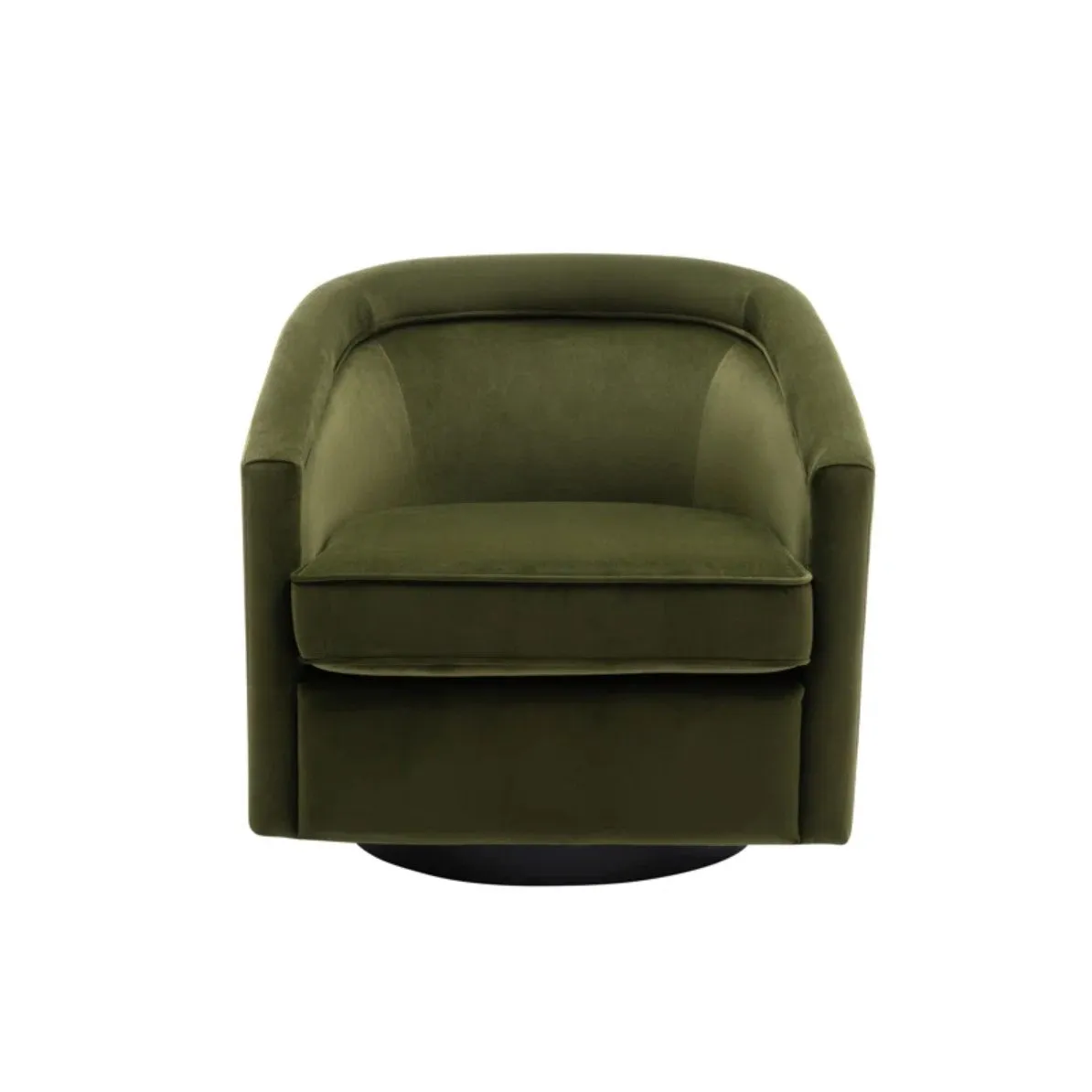 Annalee Upholstered Swivel Barrel Chair