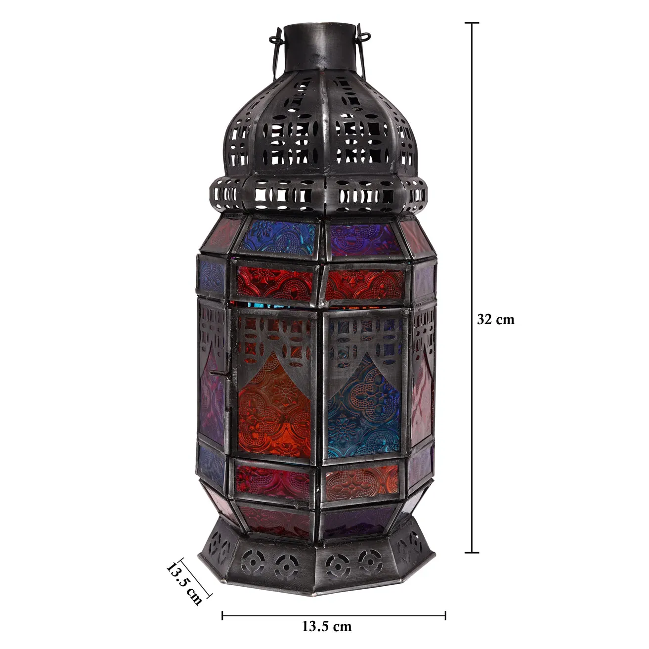 Authentic Handmade Moroccan Lantern - Large Size