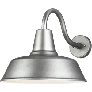 Barn Light Weathered Pewter LED Outdoor Wall Lantern