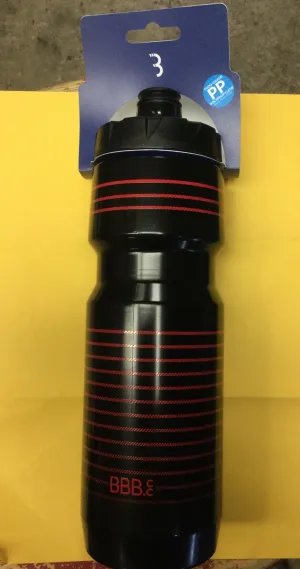 BBB BWB-15  AutoTank XL Water Bottle - Black/Red 750ML