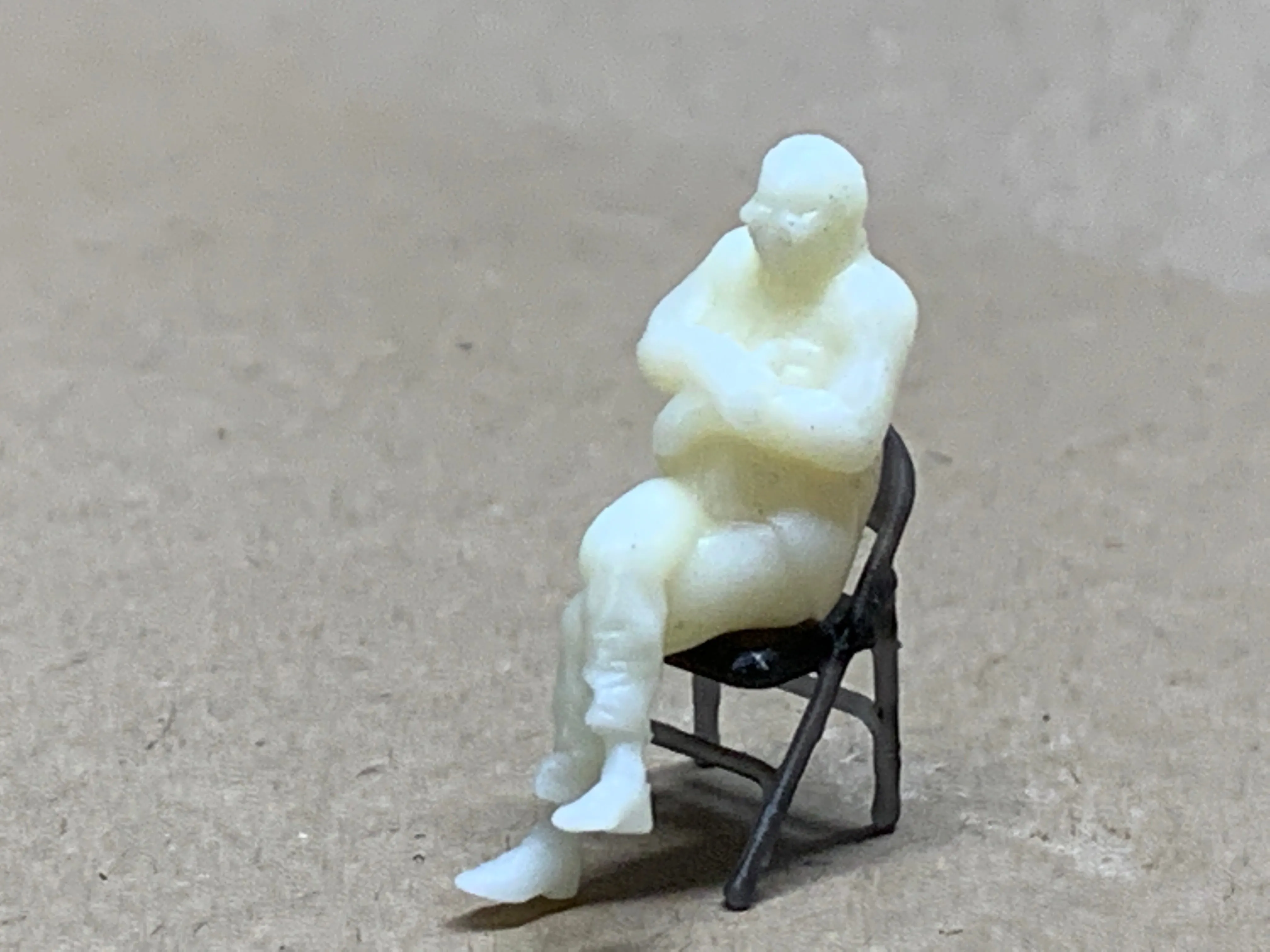 Bernie Sitting w/Chair