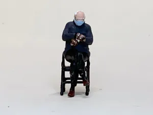 Bernie Sitting w/Chair