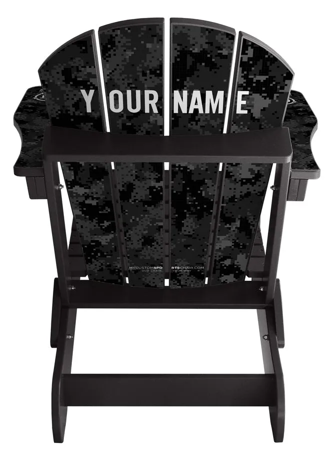 Black Camo Operation Hat Trick Complete Custom Lifestyle Chair