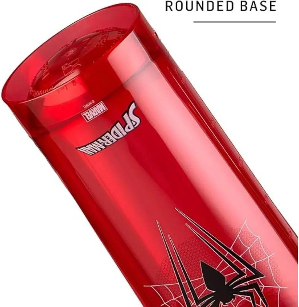 BlenderBottle Marvel Shaker Bottle Pro Series Perfect for Protein Shakes and Pre Workout, 28-Ounce, Captain America Shield