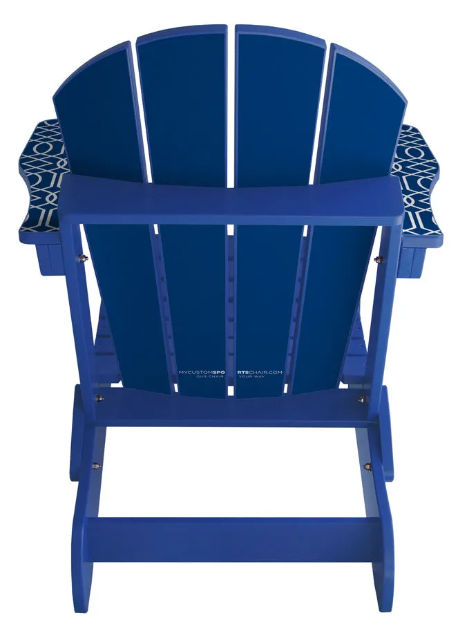 Blue Geometric Lifestyle Chair Mini