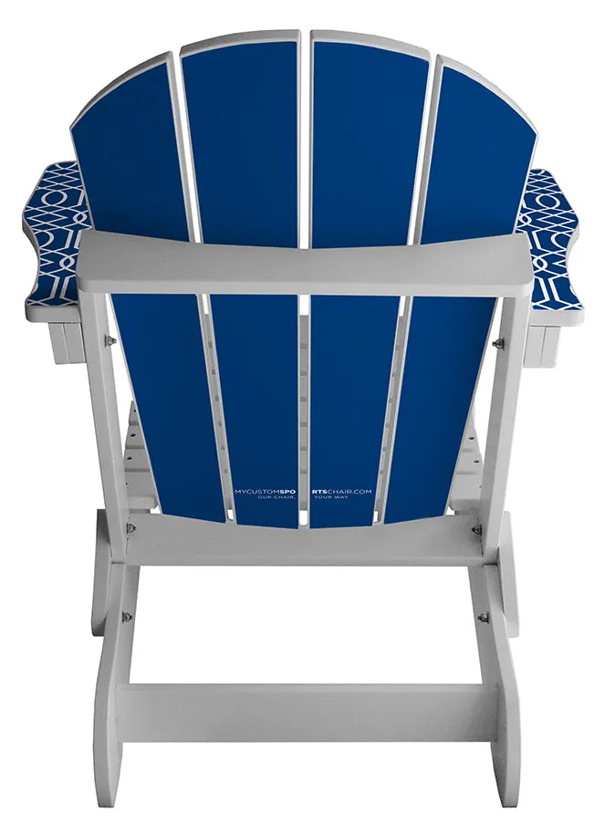 Blue Geometric Lifestyle Chair Mini