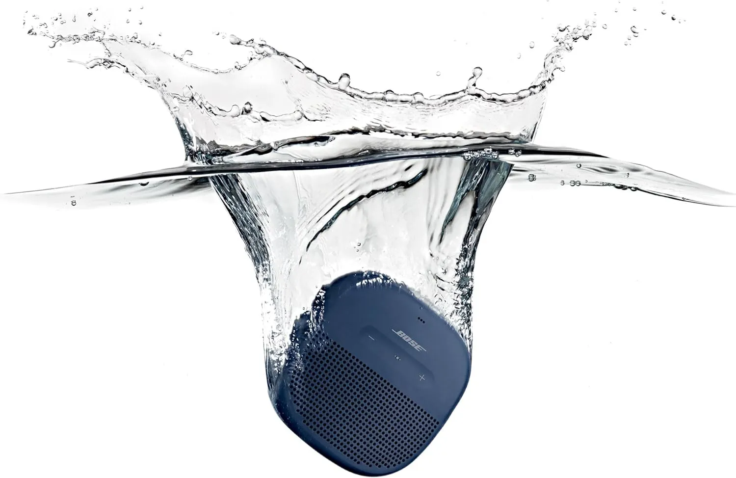 Bose SoundLink Micro: Small Portable Bluetooth Speaker (Waterproof), Midnight Blue