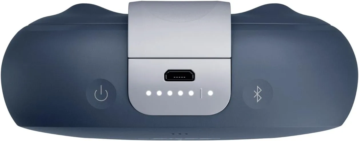 Bose SoundLink Micro: Small Portable Bluetooth Speaker (Waterproof), Midnight Blue