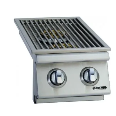 Bull | Built-In Propane Gas Double Side Burner with Stainless Steel Lid