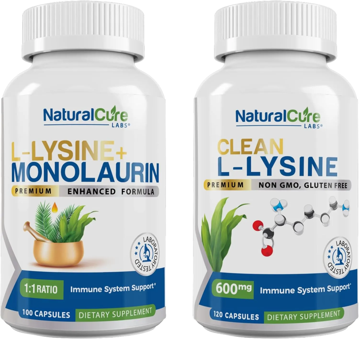 Bundle: L-Lysine   Monolaurin   Clean L-Lysine