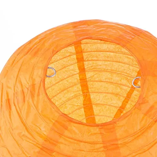 CALANDIS Halloween Paper Handhold Lantern Led Lamp Scary Party Props DIY Pumpkin