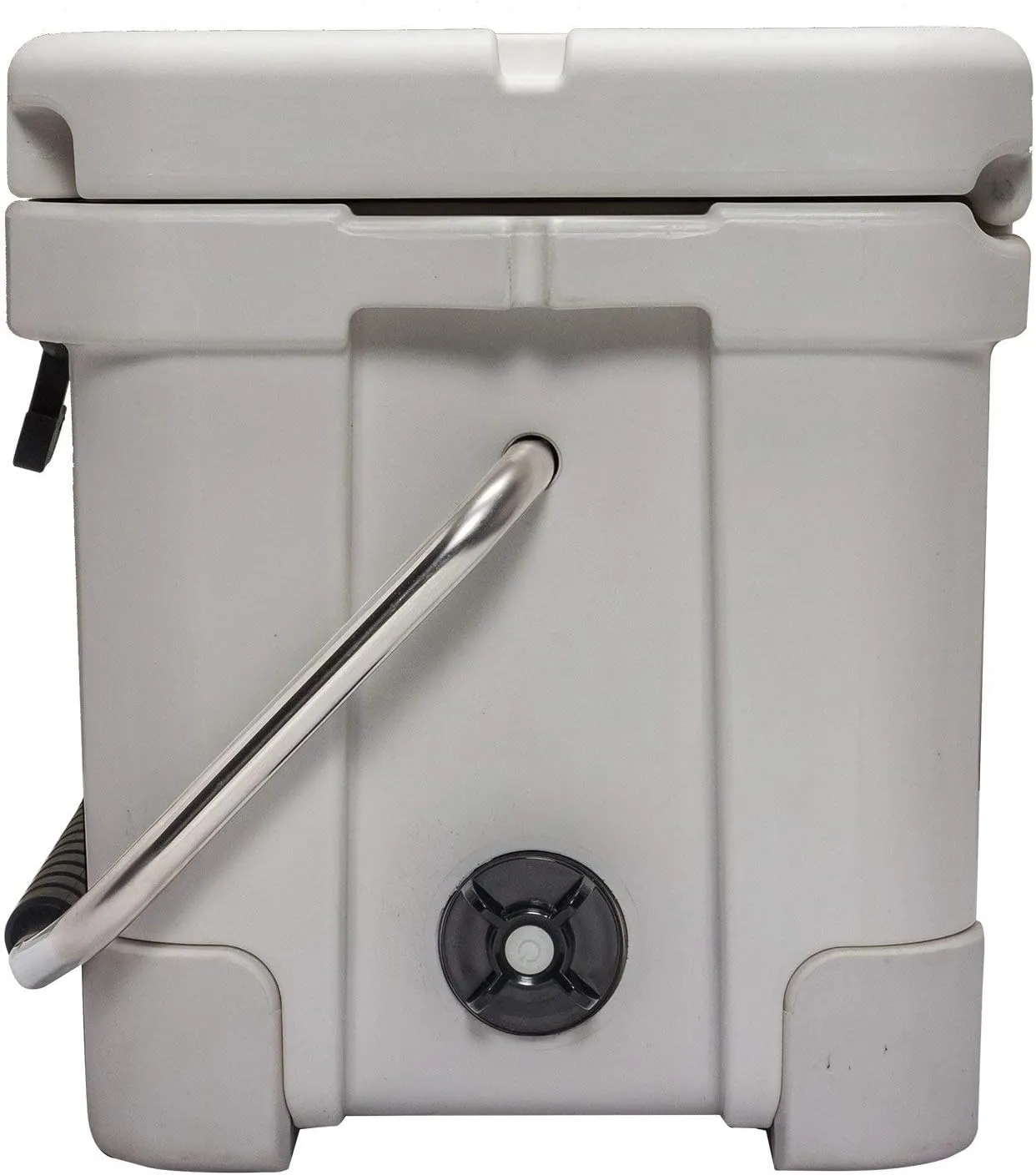 Calcutta Hard Cooler | Insulated Outdoor Ice Chest Keeps Ice for 5 Days | Portable Cooler for Fishing, Boating and Camping | Travel Drink Cooler with a Drain Plug and Built-in Light