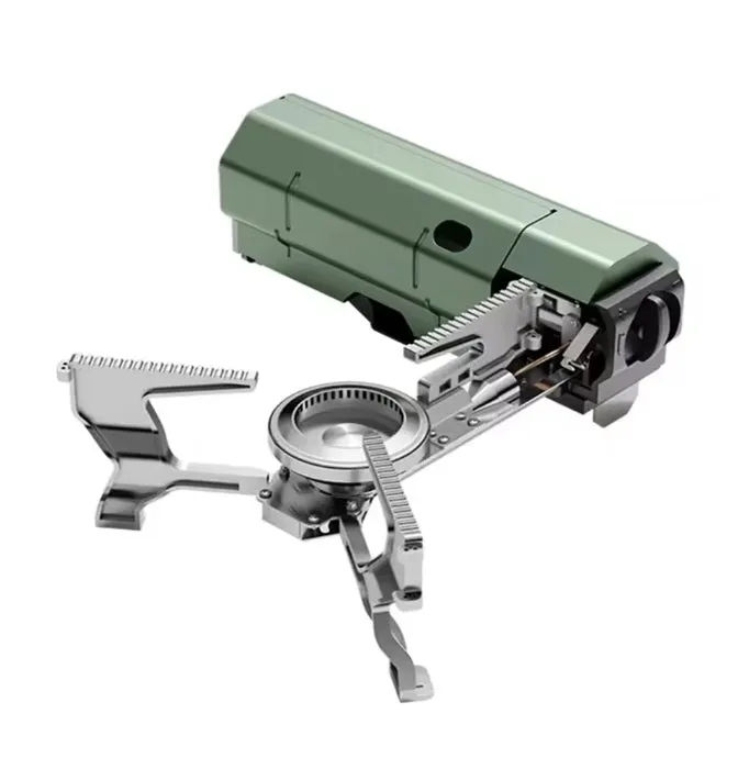 Camping Cassette Stove 2600W Portable Folding Gas Stove Outdoor Hiking BBQ Travel Cooking Grill Cooker Gas Burner Heating System