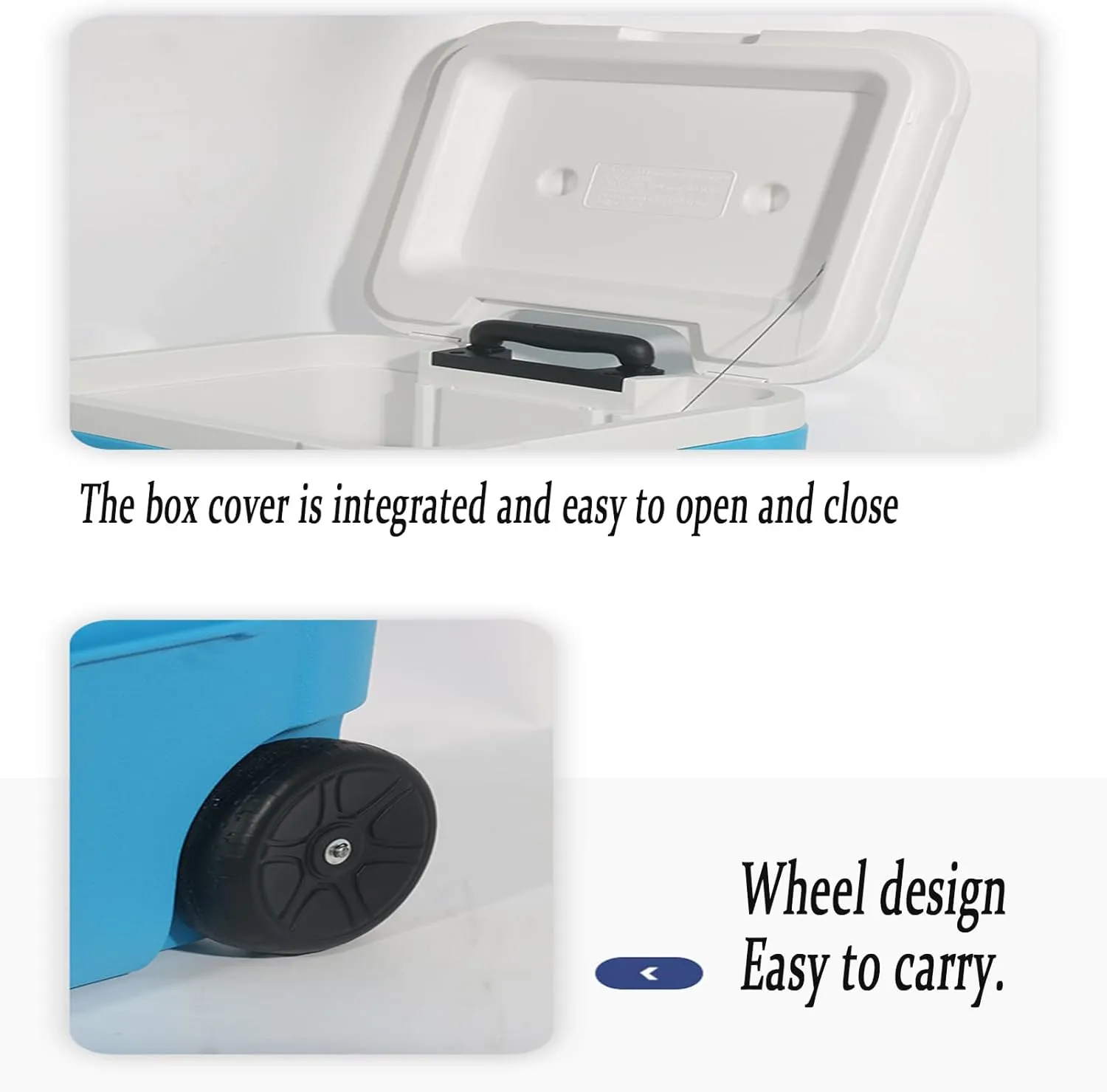 Car Camping Coolers for Vauxhall Astra/Combo/Corsa/Crossland X/Frontera/Insignia, Leak Proof Cooler, Portable Lightweight Ice Chest Box, Compartments Waterproof Insulated Bag