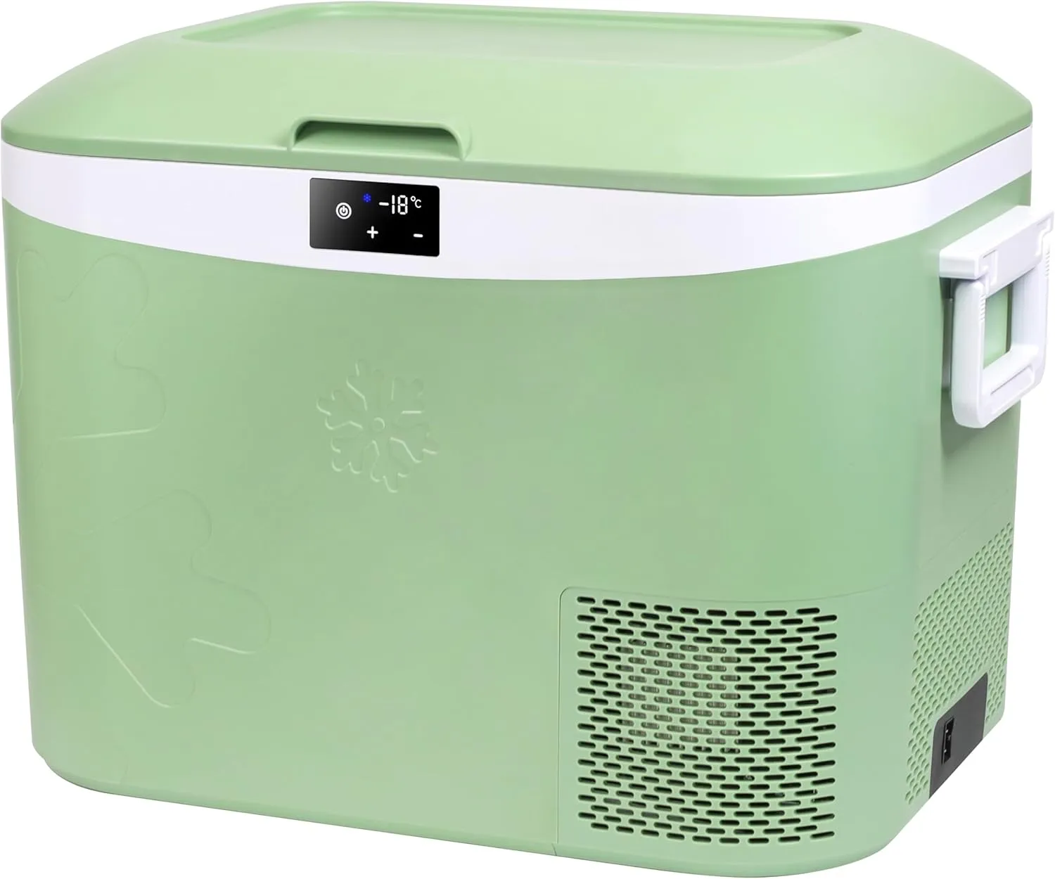 Car Fridge Portable 12V Refrigerator 19 Quart (18 Liter) 12 Volt Freezer Compressor Cooler 12V/24V DC 110～240 V AC for Truck Van RV Camper SUV and Home Use -18℃~ 15℃