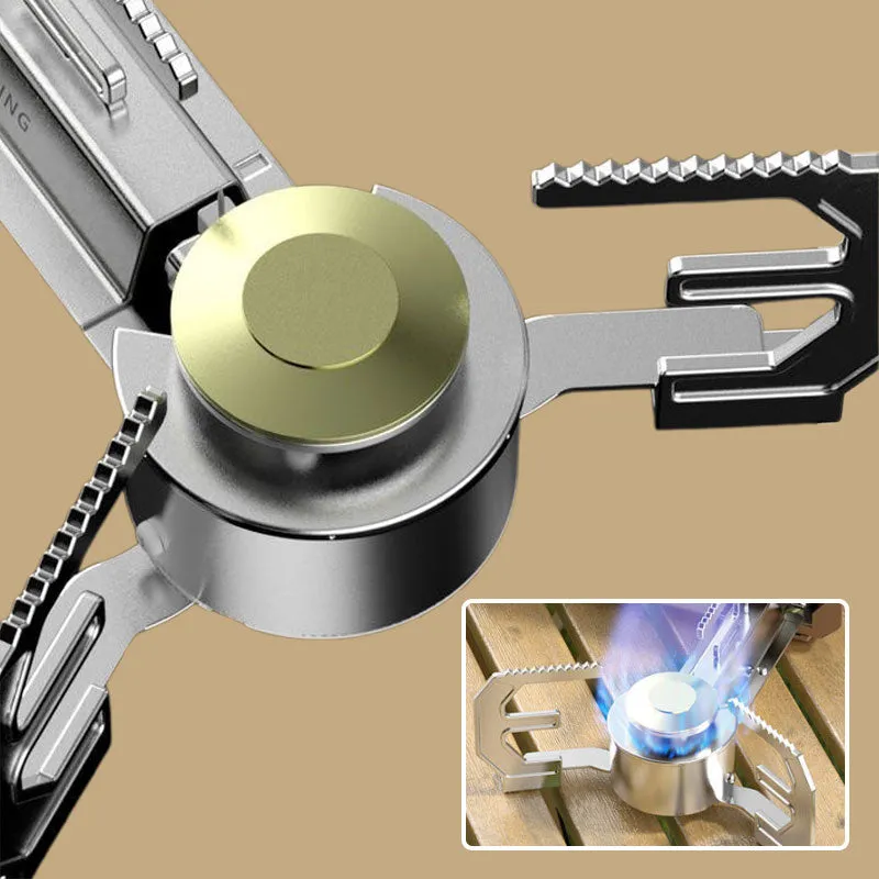 Cassette Folding Portable Windproof Butane Camping Stove
