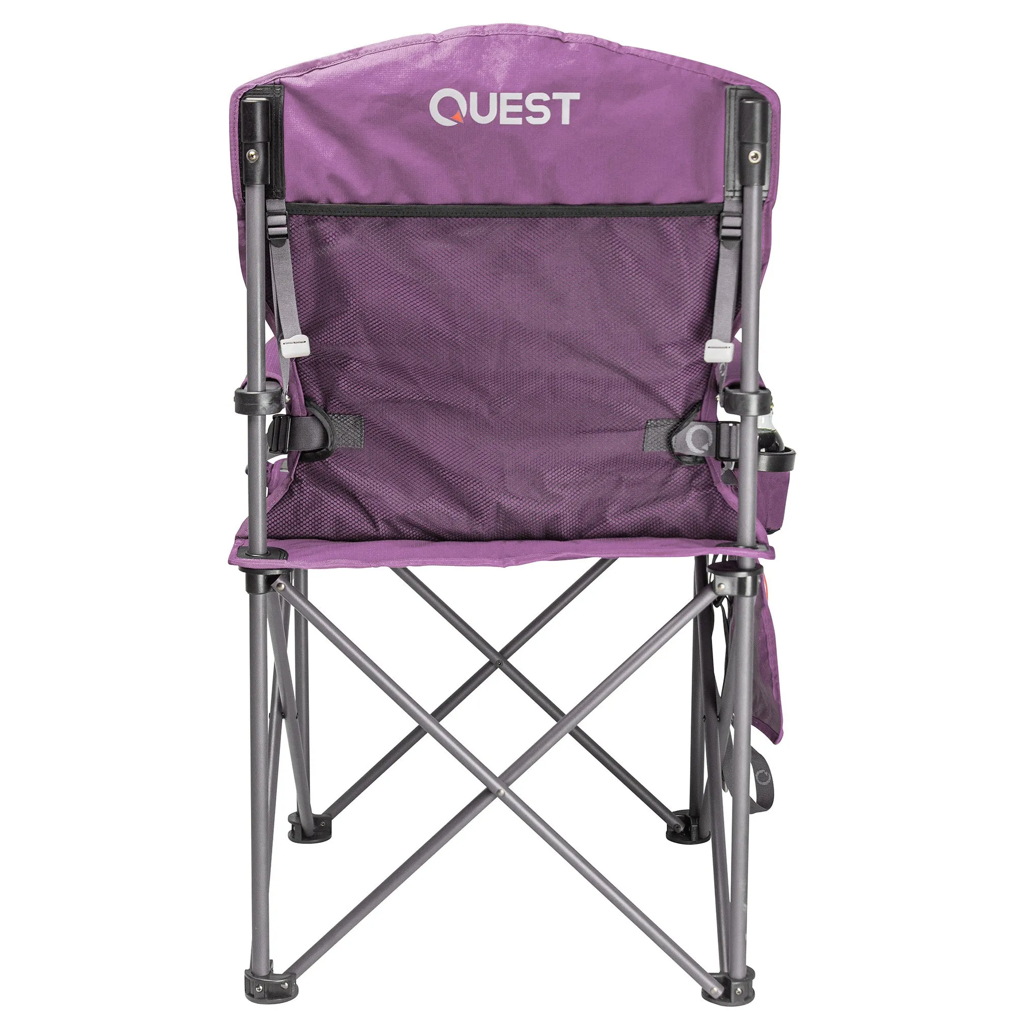 Castaway Hard Arm Camp Chair - Purple
