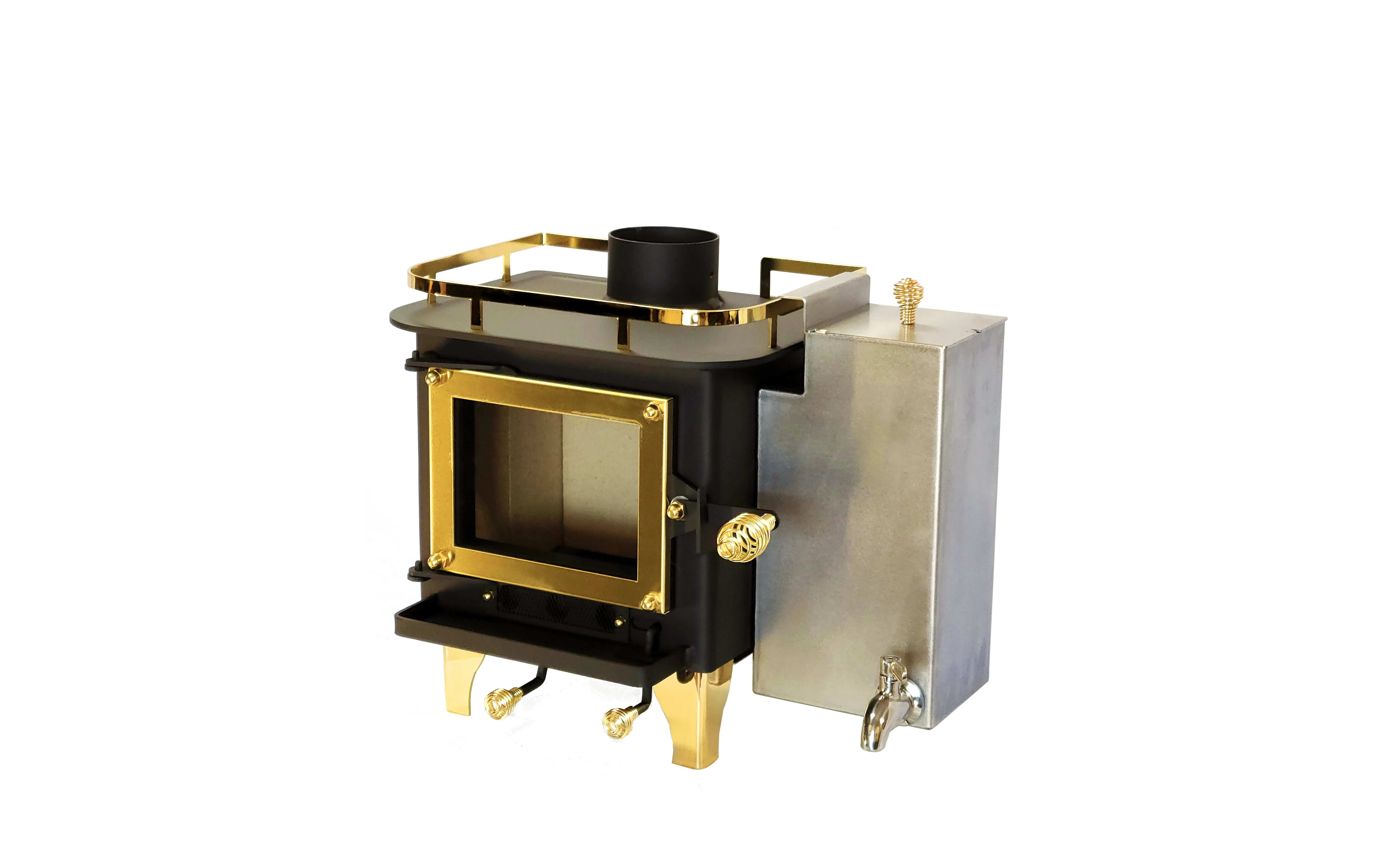 CB-1008-BR CUB Cubic Mini Wood Stove