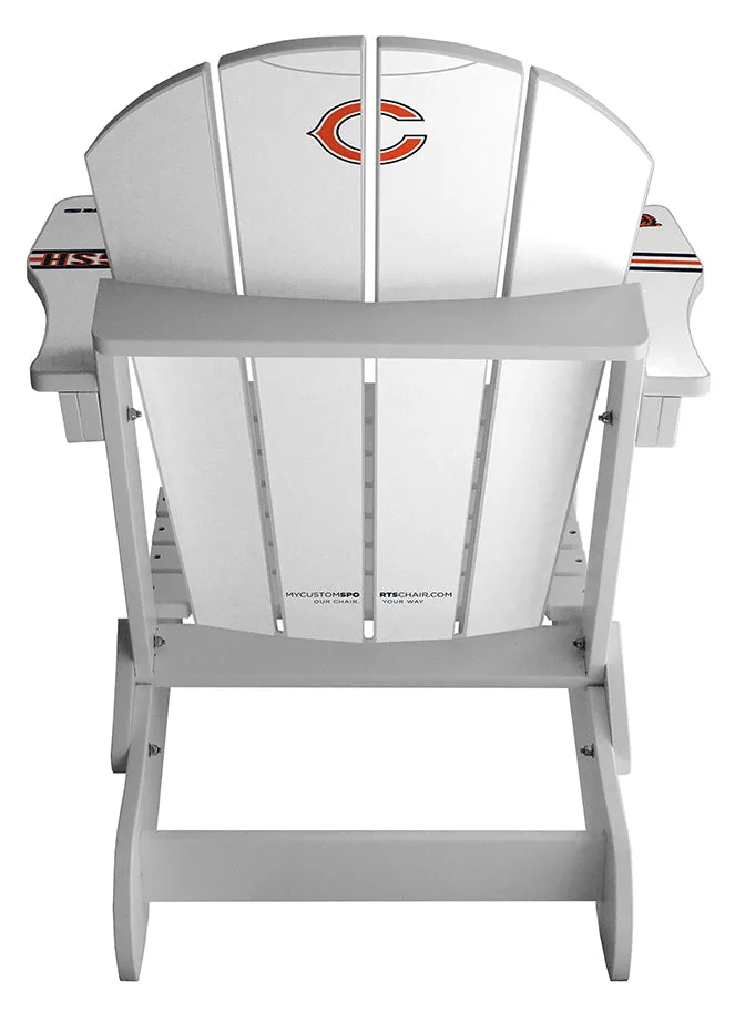 Chicago Bears Complete Custom with personalized name and number Jersey Chair Mini