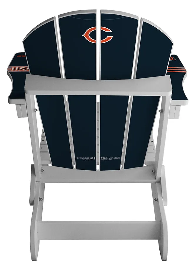 Chicago Bears Complete Custom with personalized name and number Jersey Chair Mini