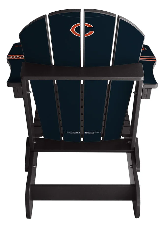 Chicago Bears Complete Custom with personalized name and number Jersey Chair