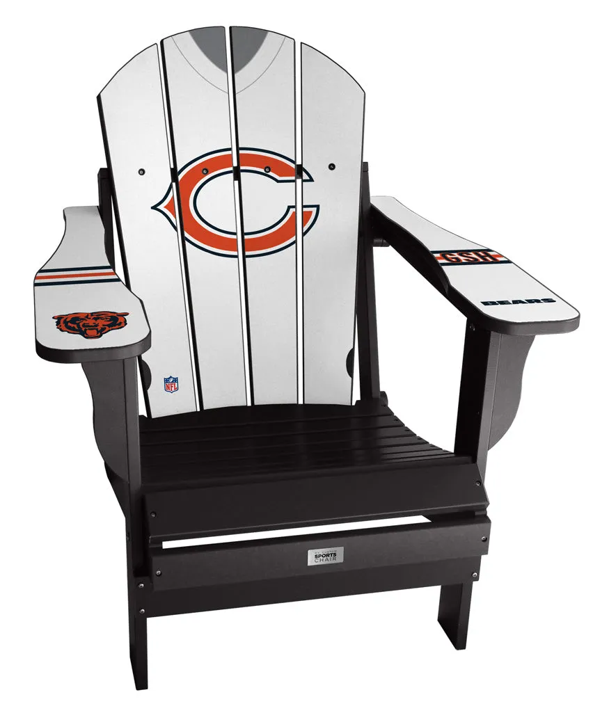 Chicago Bears Complete Custom with personalized name and number Jersey Chair