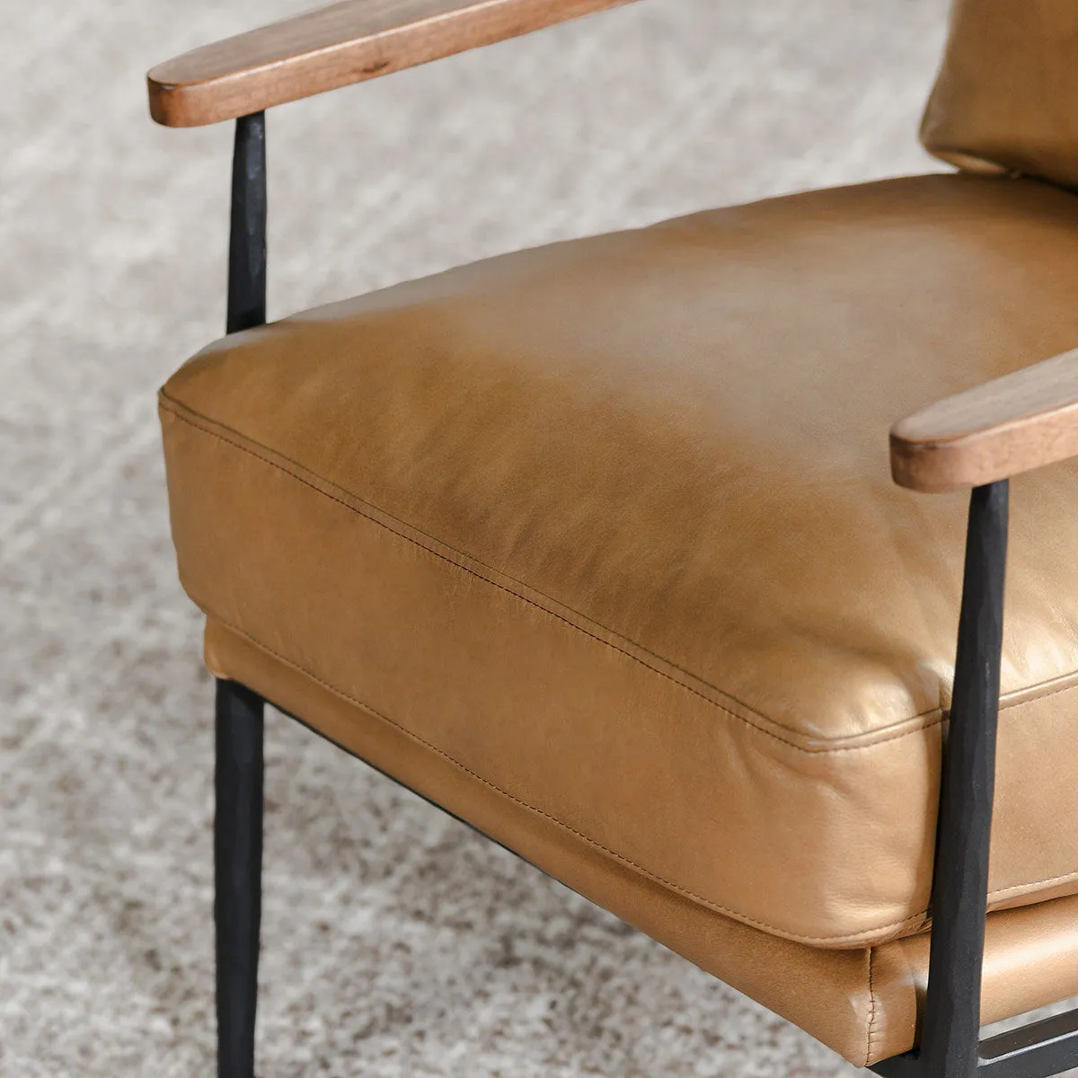 Christopher Leather Club Chair
