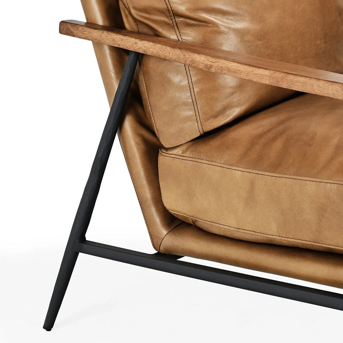Christopher Leather Club Chair